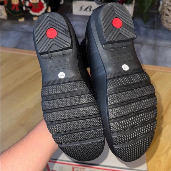 HUNTER NEW size 10 short black rain boots rainboots - Picture 8 of 9